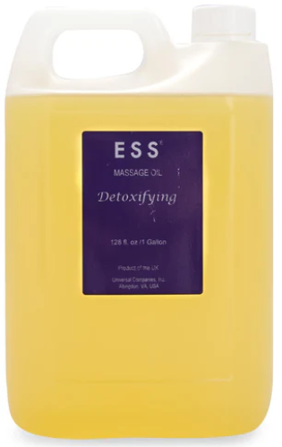 Gallon jug of ESS detox oil