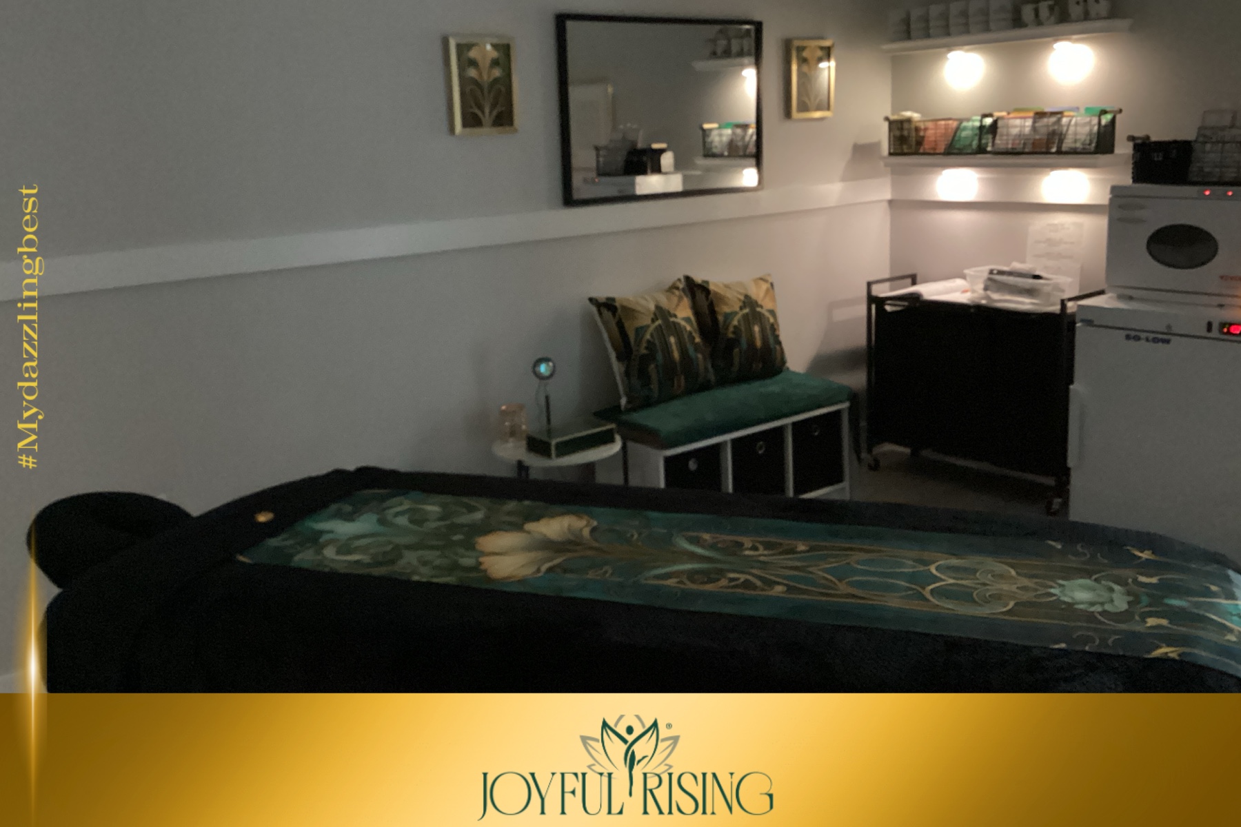 Interior shot of Joyful Rising's location