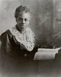 Black and white photo of Black Woman Delilah L. Beasley